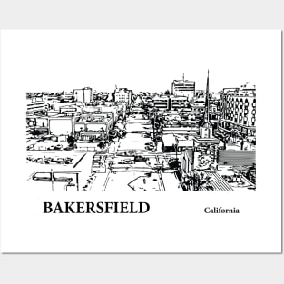 Bakersfield - California Posters and Art